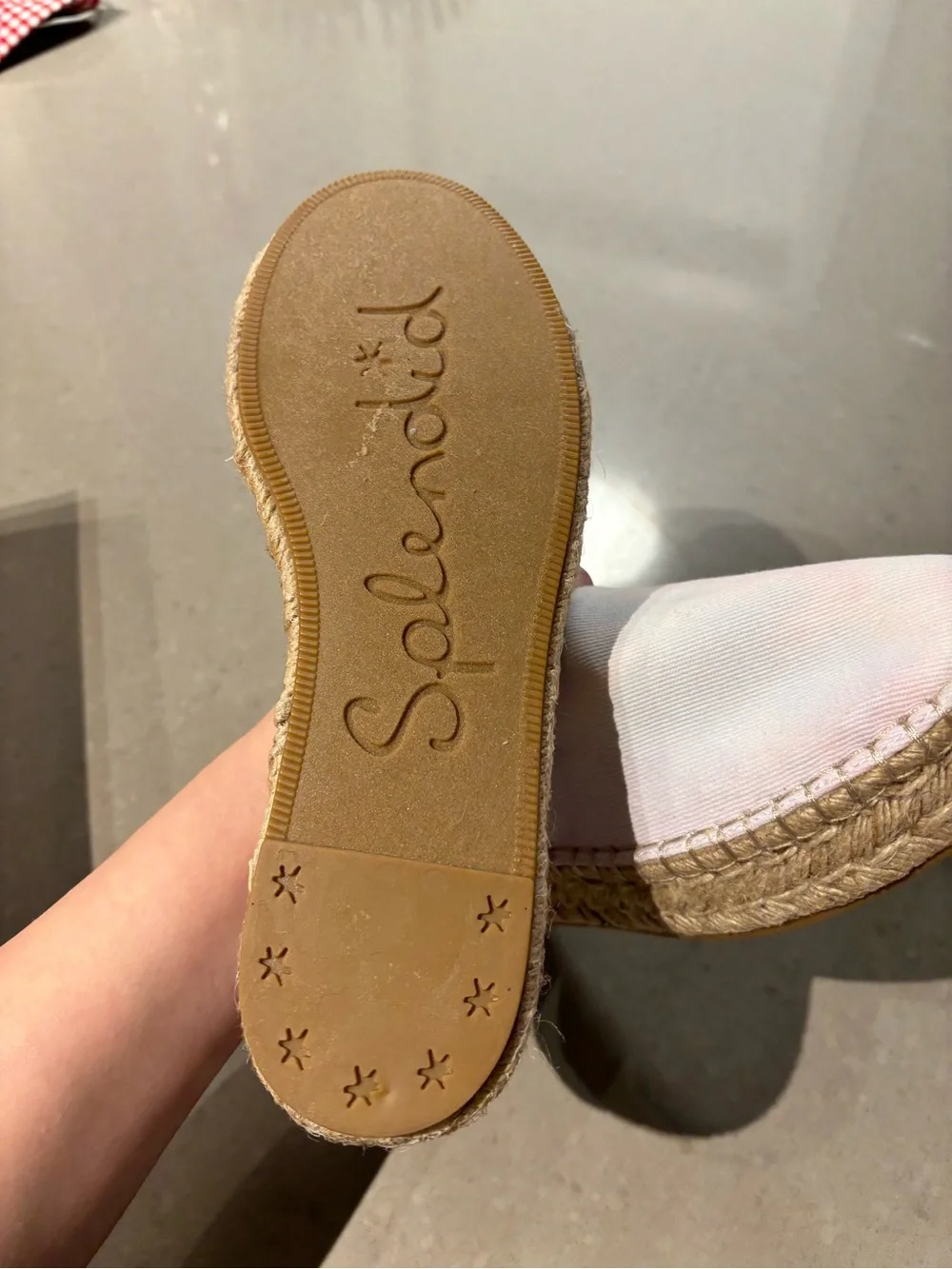 Splendid Pale Pink Canvas Espadrille Slip-Ons